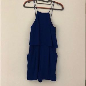 Blue romper